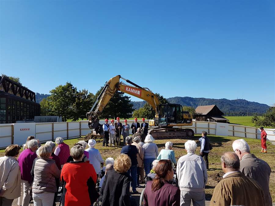 Spatenstich "Erweiterung Alterszentrum, Kilchberg"